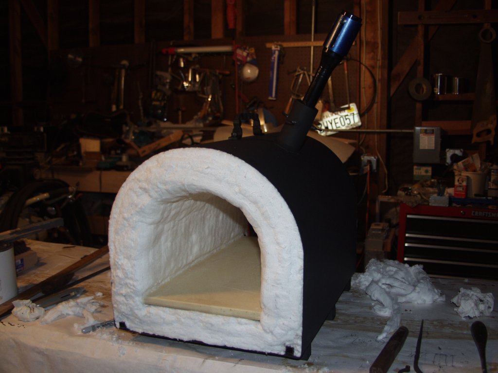 Forge building, the forge is now ready for some coats of ITC-100.